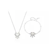 Ожерелье Ruyi "Мирный Замковый" + Браслет