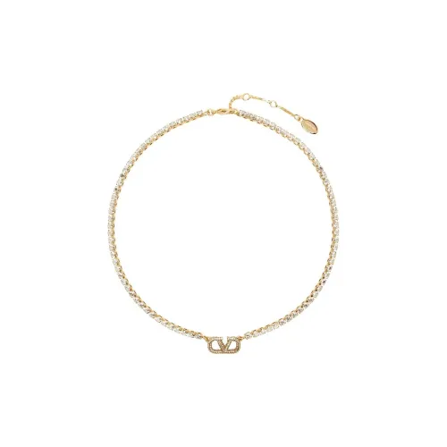 Valentino Металлическое ожерелье · Женское Золото