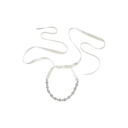 Jennifer Behr Латунь Ткань Ожерелья Женское Белое