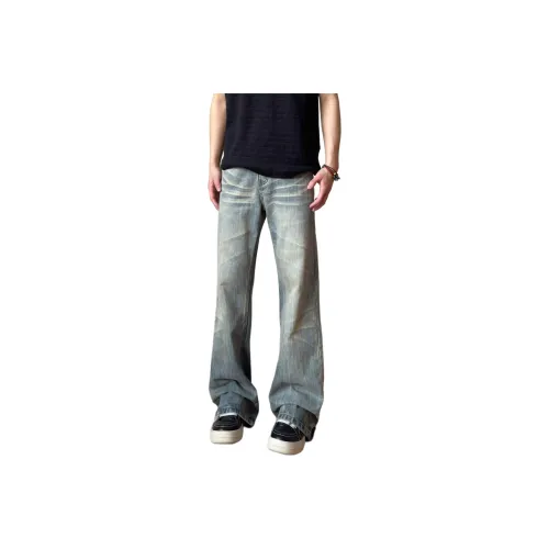 UPWARD LAB Blue Unisex Jeans