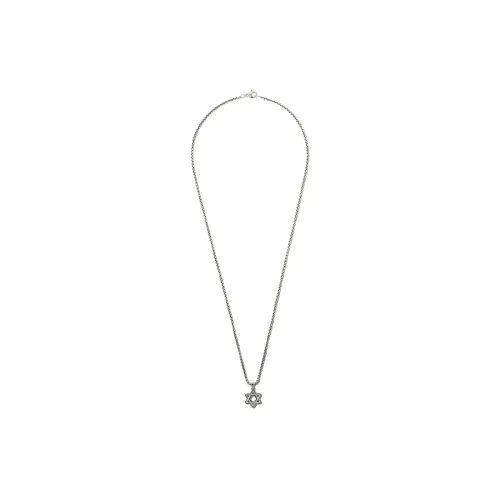 David Yurman Серебряные ожерелья Мужские Серебряные
