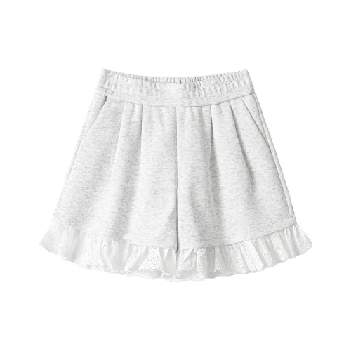 Giyu Светло-пшеничный серый Женские Повседневные шорты