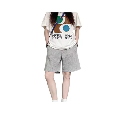 AN Вересковый серый Женские Повседневные шорты