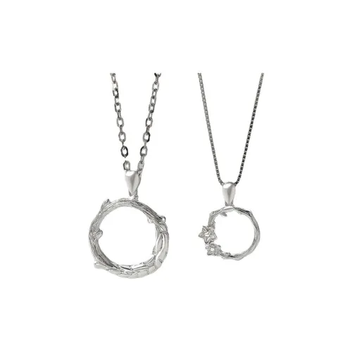 West Island Медное ожерелье, серебряный, унисекс