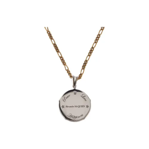 Alexander McQueen Brass Necklaces Золотой/серебристый Женские