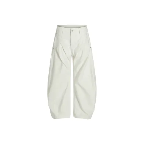 DAND Белые Унисекс Джинсы