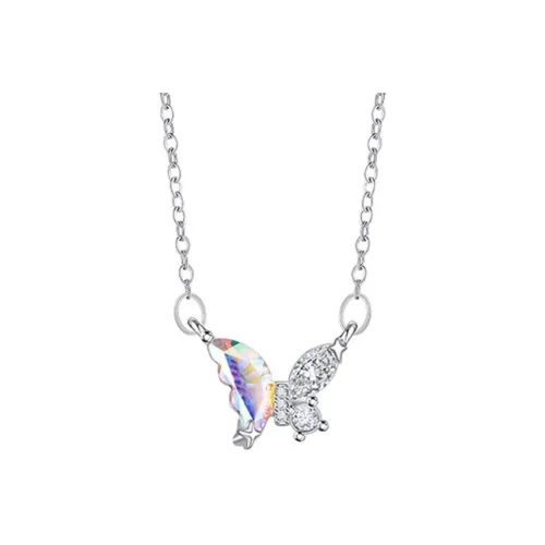 FLIM Титановая сталь Combined Into Кубический цирконий Ожерелья Женские