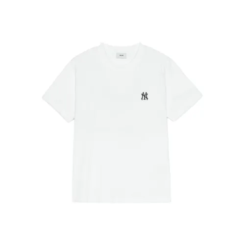 MLB Base Logo Белая Унисекс Футболка