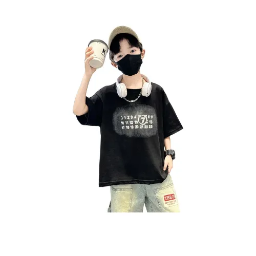 The panda is round T-рубашка для детей