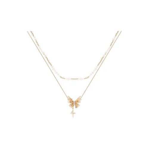 KING OF BLING Сплав Стекло Масляный Камень Искусственная Жемчужина Ожерелье Женское