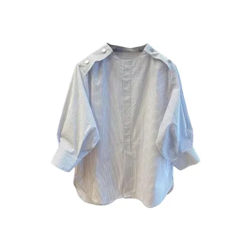 ABCMININ Светло-синие Женские Рубашки