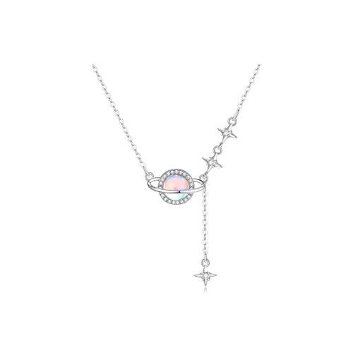 TEEX Медный сплав с синтетическим цирконом ожерелья женские