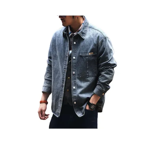 GELANLU Синий Унисекс Рубашки