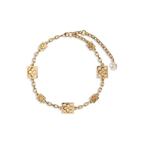 Burberry Золото Посеребренный Ожерелье Женское Золото