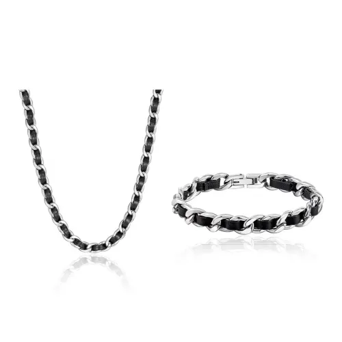 FOREVER MELODY Ожерелья из титанового сплава Мужской