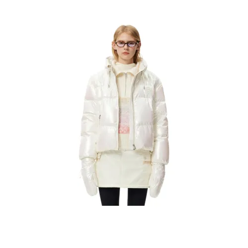 Teenie Weenie Пуховик Женские Цвет Слоновая кость