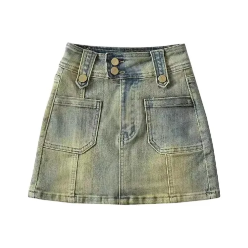 Cotton Gene Джинсовые короткие юбки Женские