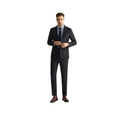 DANIEL HECHTER Бизнес-костюм мужской темно-королевский синий