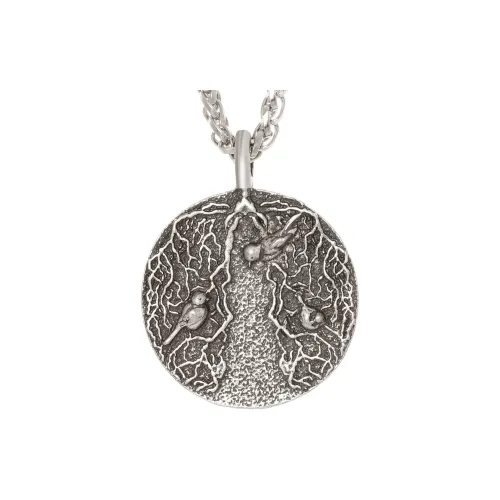 OWNREWARDS Титановая сталь Ожерелье Серебряное Унисекс