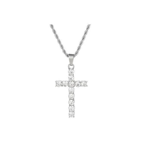 Tkb Сплав с цирконом ожерелья унисекс