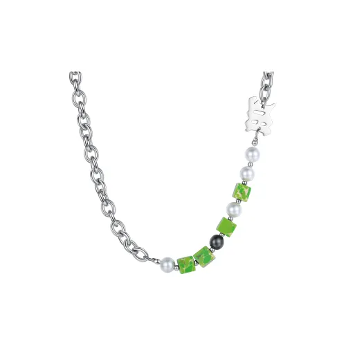 ENFANTIN Титановая сталь стекло ожерелья унисекс