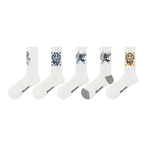 MIIOW Носки Crew Унисекс Combo Set