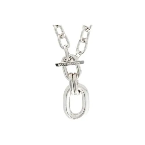 Paco Rabanne Brass Necklaces Серебряный Унисекс