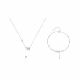 Ожерелье Fortune с кулоном "Маленькая круглая подвеска" + Браслет из пшеницы + Наборы одежды