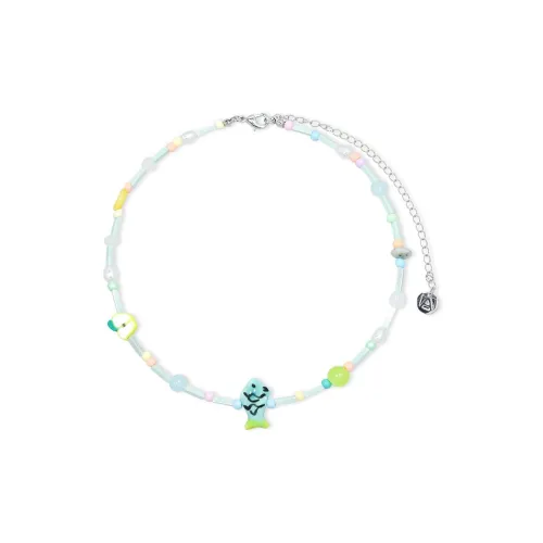 AWE Shell Pearl Ceramic Dopamine Одежда Аксессуары для Женщин 2024 Новый Приход Лето Ключица Цепь с Подарком Включено