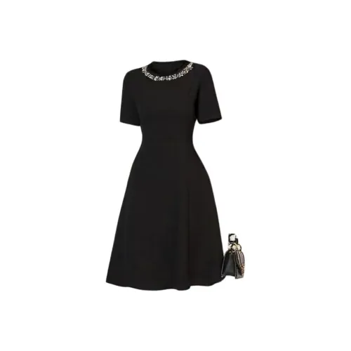 Devanro Короткий рукав Платье Женское