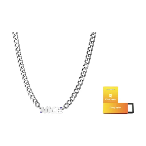 Cooraree Титановая сталь Ожерелье Унисекс
