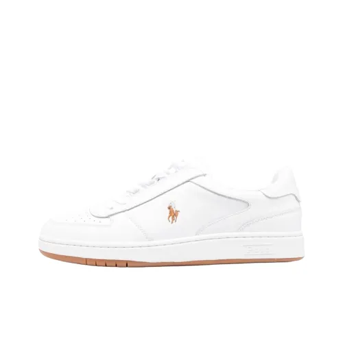 Polo Ralph Lauren Court Скейтборд Кроссовки Низкие Белые Мужские