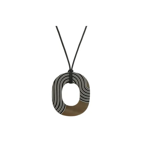 HERMES Ожерелья Женские Черный