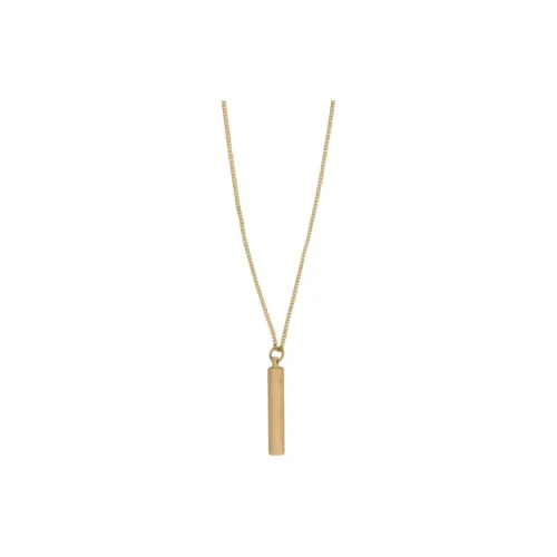 Vetements Brass Necklaces Женские Золотой