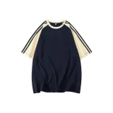 Темно-синий и желтый