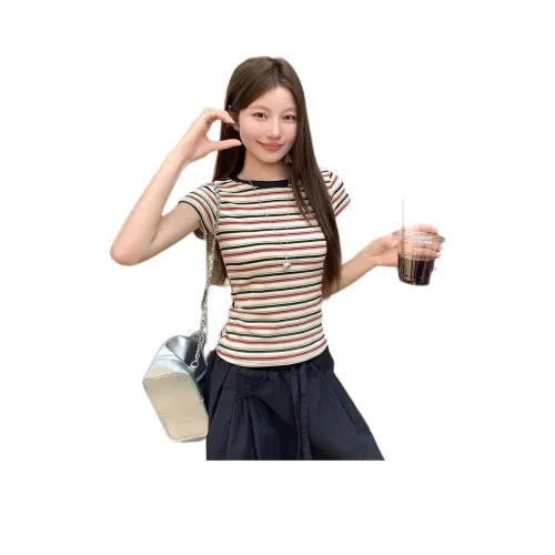 Mu Xiao Xin Женские футболки