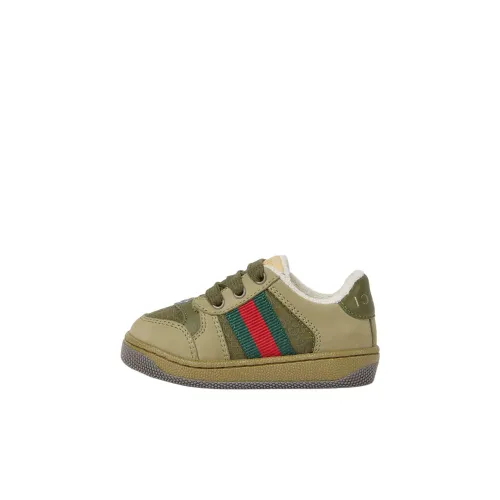 GUCCI Screener Низкий Топ Обувь для малышей Зеленый Infant и Toddler