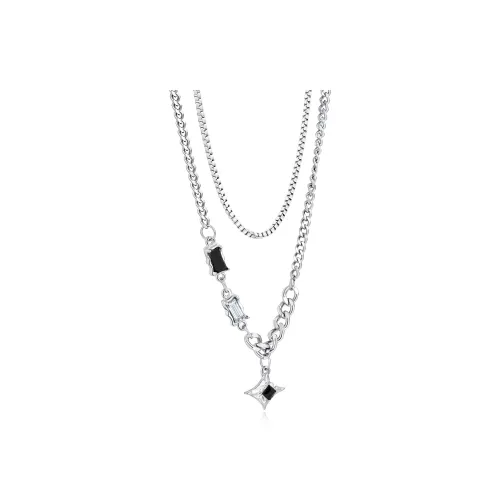 FAIRWHALE Титановые стальные ожерелья унисекс