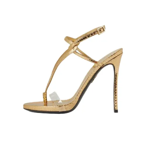 DSQUARED 2 One Ремень Сандалии Женские Золото