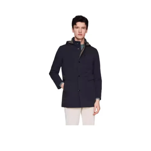 JODOLL Тренчкот Мужской Темно-Синий