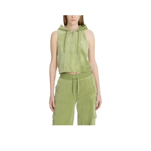JUICY COUTURE Зеленые Женские Жилеты