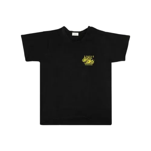 RHUDE Черные Мужские T-Рубашки