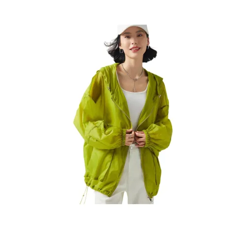 Fog Куртки и Пальто Женские Серый Зеленый