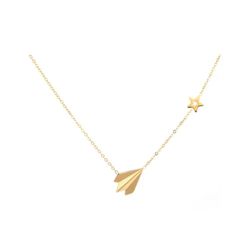 Floating Joy Титановые стальные ожерелья женские