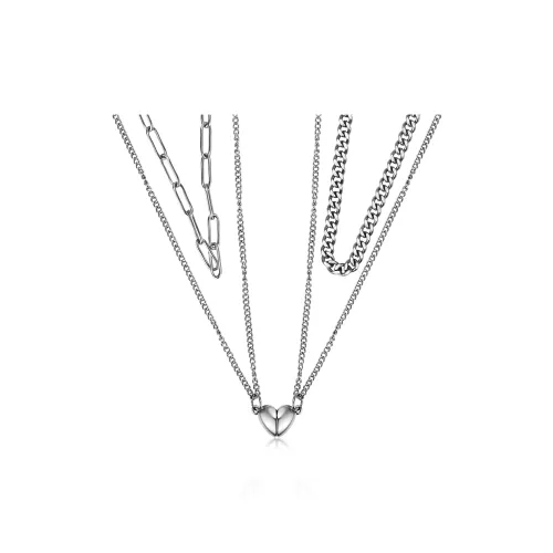 Zeroline Титановые стальные ожерелья унисекс