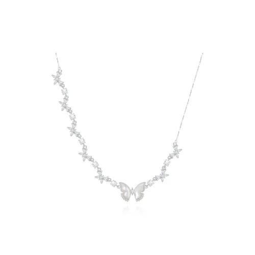 ZSY Серебряные 925 Ожерелья Женские