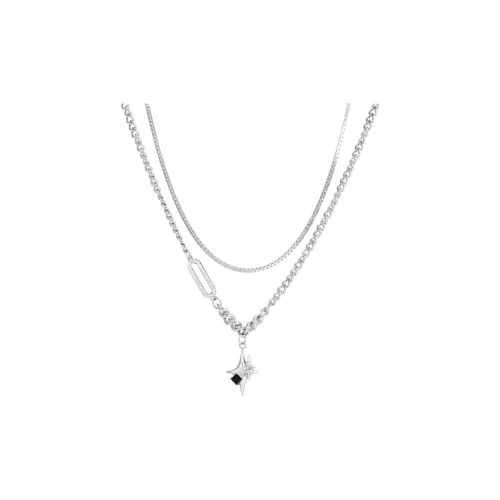 MISS XIA JWY Титановые стальные ожерелья унисекс