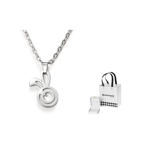 OWNREWARDS Титановая сталь Ожерелье Серебряное Унисекс
