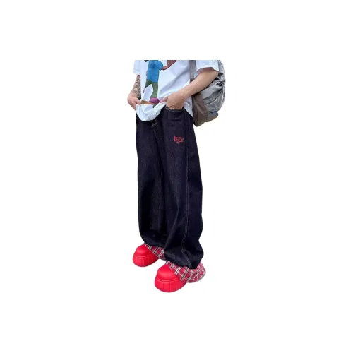 WOKXSS Red Унисекс Джинсы