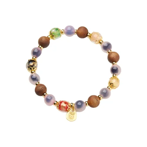 Браслеты из нефрита с цветной глазурью Beth Jewelry Унисекс